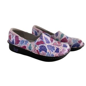 Alegria Women's Multicolor Mosaic Mules